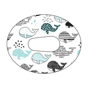 Dexcom G6 Precut Whales Adhesive Patches - 10 Pack