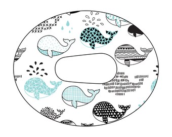 Dexcom G6 Precut Whales Adhesive Patches - 10 Pack