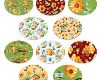 Dexcom G6 Precut BEEs Mix Adhesive Patches - 10 Pack
