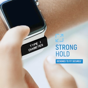 Type 1 Diabetic Medical Alert Watch Sleeve, Colored Silicone Watch Sleeves, Diabetic Supplies