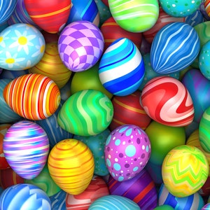 Ng tube, Nasogastric or Oxygen tube adhesive tape length - Easter Egg design.