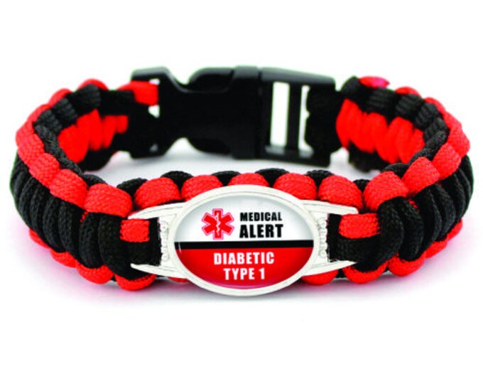 Type 2 Diabetic Medical Alert Watch Sleeve Colored Silicone Etsy