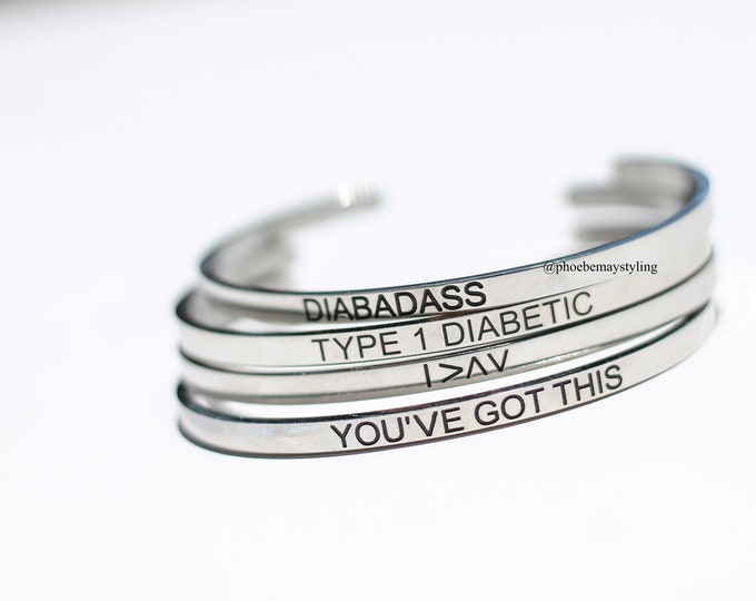 Type 2 Diabetic Medical Alert Watch Sleeve Colored Silicone Etsy