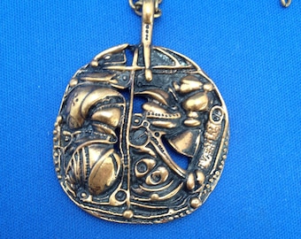 Jorma Laine bronze necklace Finland