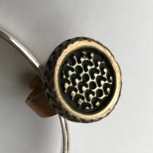Pentti Sarpaneva bronze ring Turun Hopea