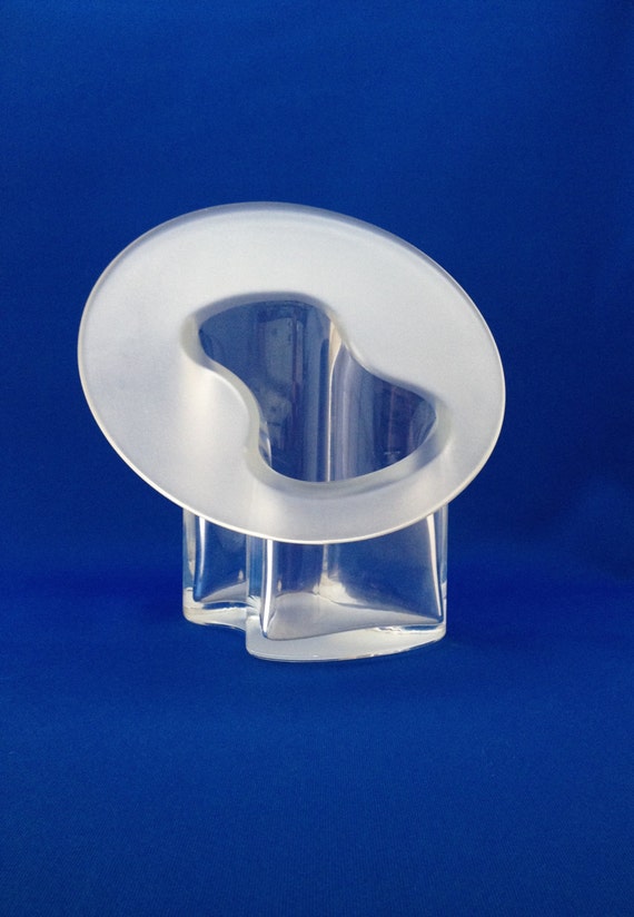 イッタラ　ティモ　サルパネヴァ　 ガラス花瓶 ITTALA GLASS 