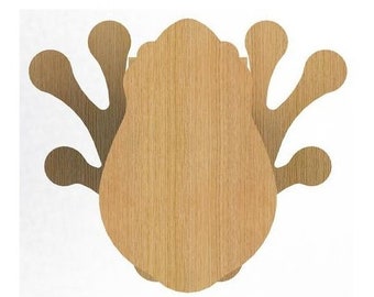Toad Stool (Frog) PLANS - 2D vector files included