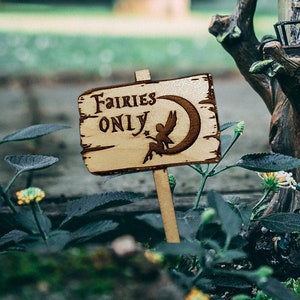 Fairy Garden Miniature Sign