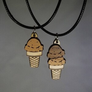 Ice Cream Cone Necklace set - Mommy and Me!