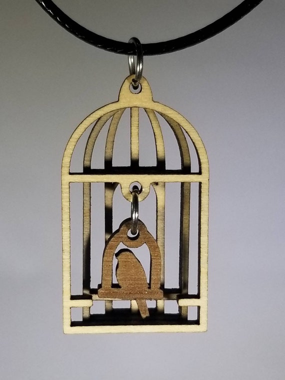 Buy Freedom Pendant, Breaking Free, Bird Cage Necklace, Bird Jewelry,  Celebration, New Beginning, New Life Online in India - Etsy