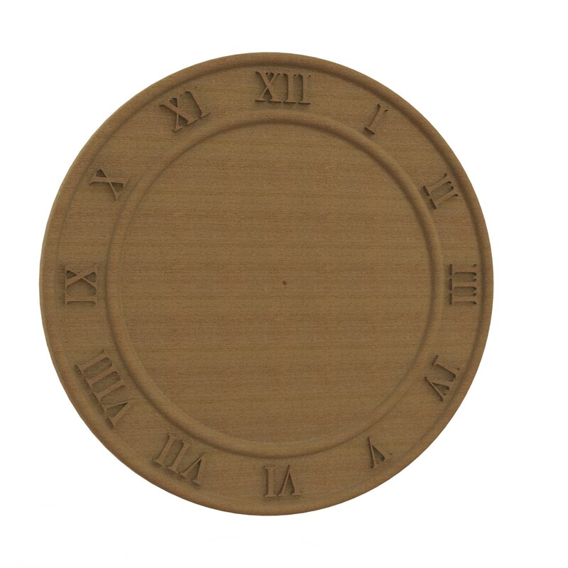 Cnc File Clock - Etsy