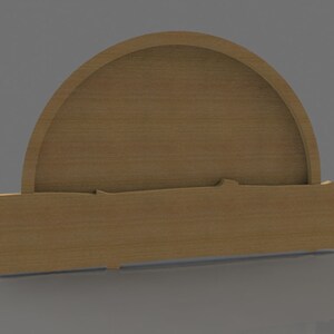3D ribbon sign panels 2 STL FILES for 3D CNC carving