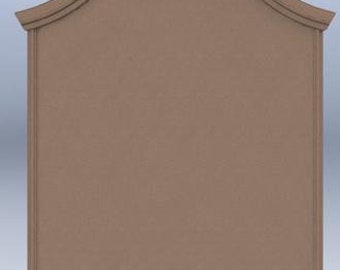 3D rail sign panels 1 - 12 STL FILES for 3D CNC carving