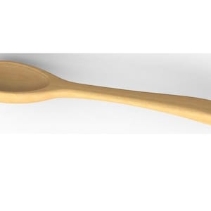 3D eating spoons STL FILES for 3D CNC carving