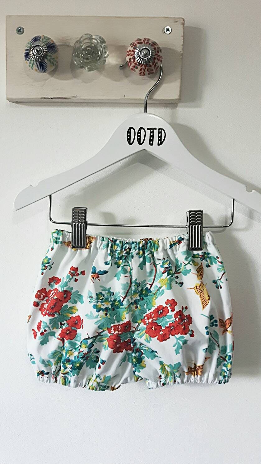 Floral Bloomers Girls Bloomers Baby Girl Bloomers Baby - Etsy