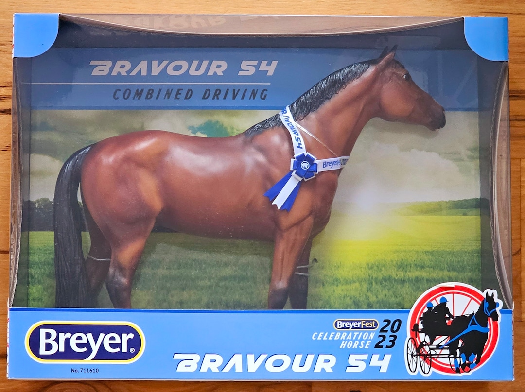 Traditional 19 Scale Breyer Model Horse bravour 54 Breyerfest 2023 Driving Forward Celebration