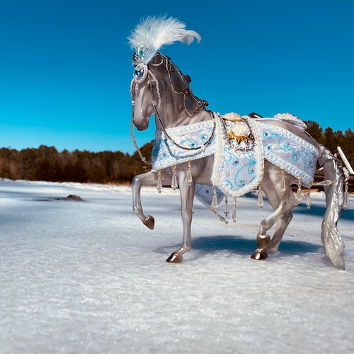 Vintage Breyer 2002 Holiday Horse ~ Sugarplum & Peppermint ~ NO