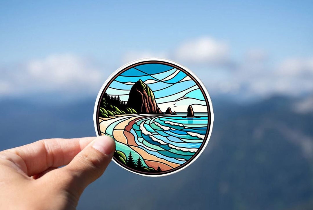 Oregon Sticker Explore Oregon Sticker Cannon Beach Oregon - Etsy