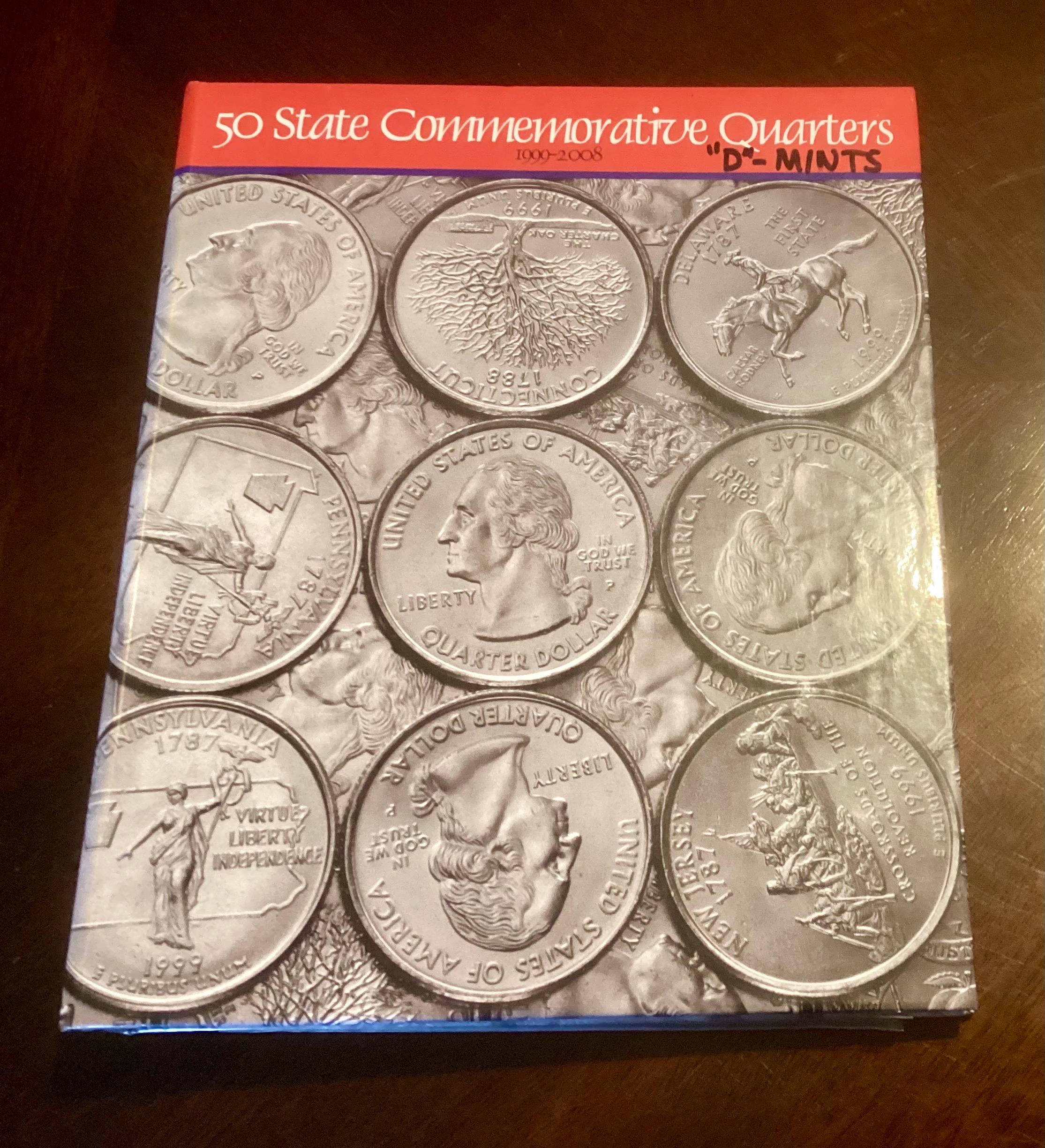 Quarters Coin Book - Etsy