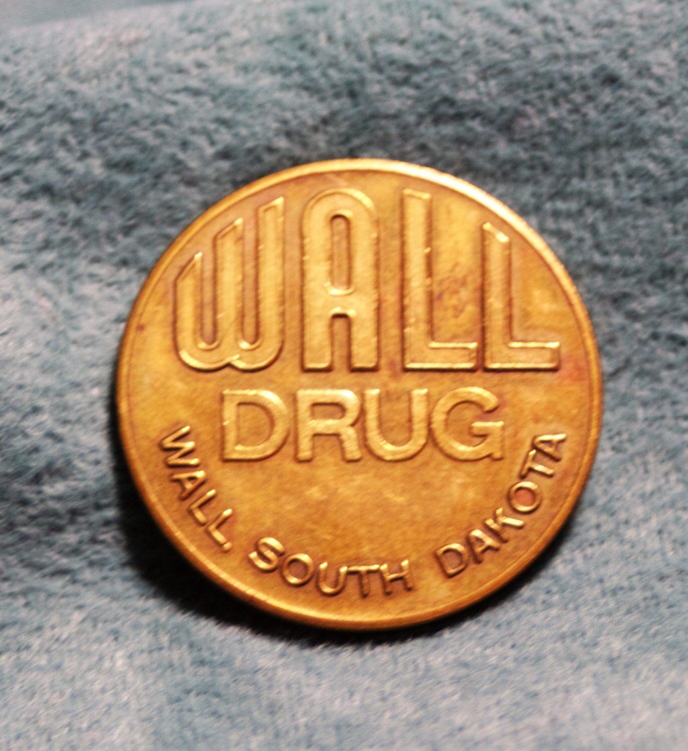Coin, Ted Husteads Cowboys Wall Drug South Dakota Coin Etsy