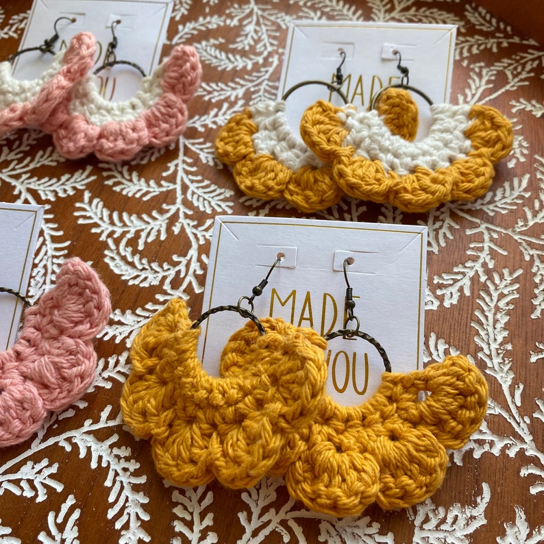 Ainsley Crochet Earrings Pattern image 7