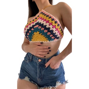 Rhiannon Halter Top Crochet Pattern image 5