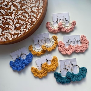 Ainsley Crochet Earrings - Pattern