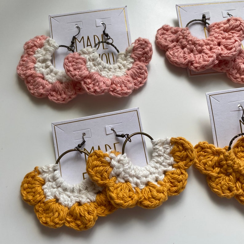 Ainsley Crochet Earrings Pattern image 4