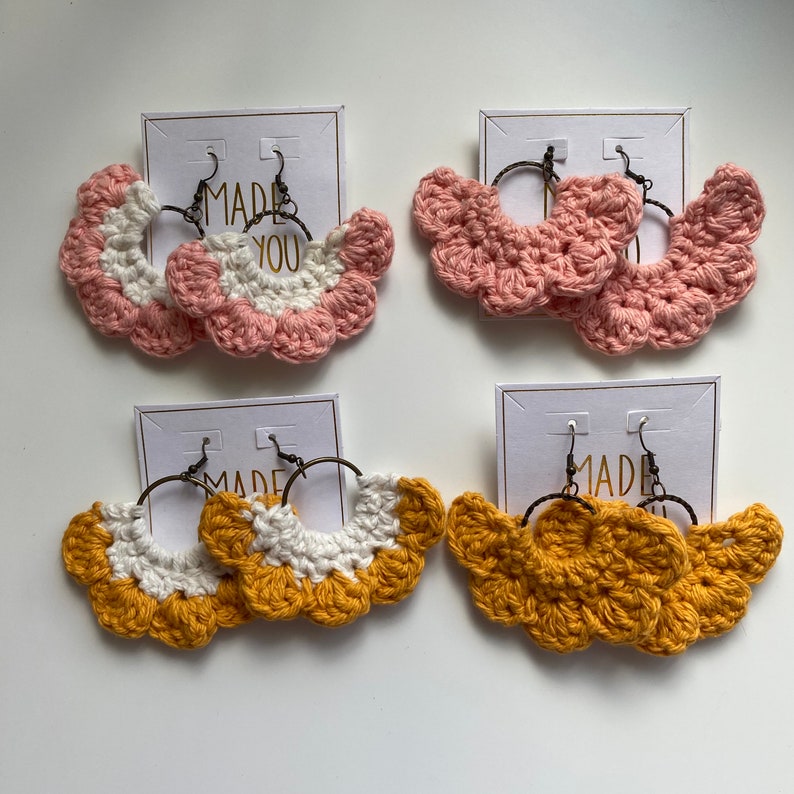 Ainsley Crochet Earrings Pattern image 5