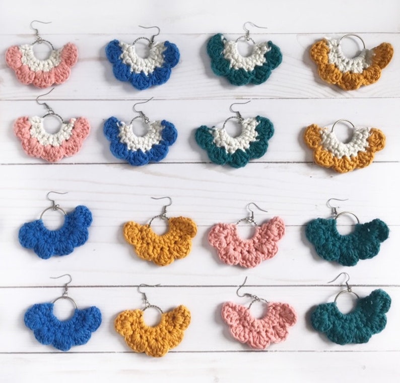 Ainsley Crochet Earrings Pattern image 9