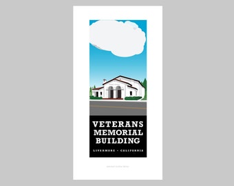 Veterans Memorial Building print