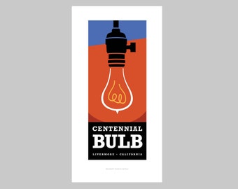 Centennial Bulb print