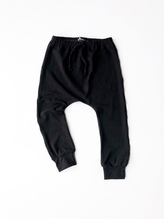 Unisex Baby Black Harem Pants Boy or Girl Black Leggings | Etsy