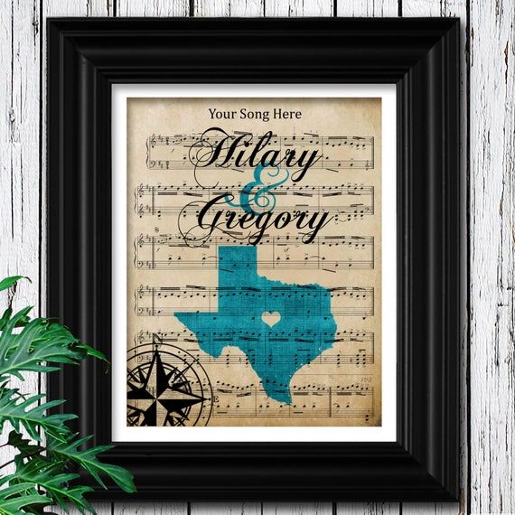 Wedding Songs 2017 Decor First Dance Songs Framed First Etsy