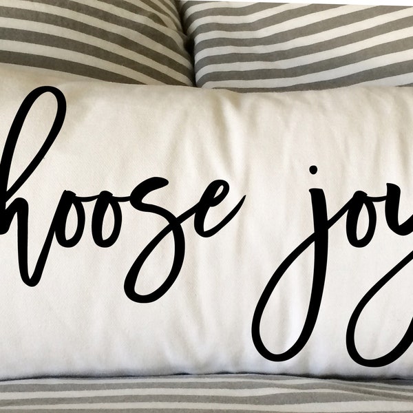 Joy Pillow Etsy