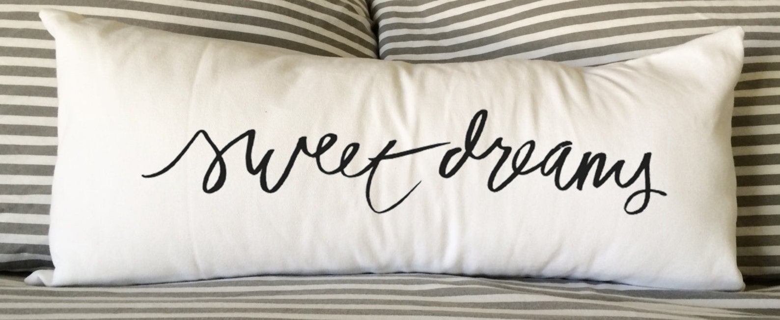 Sweet Dreams Pillow Bedroom Pillow/nursery Pillow Decorative Etsy