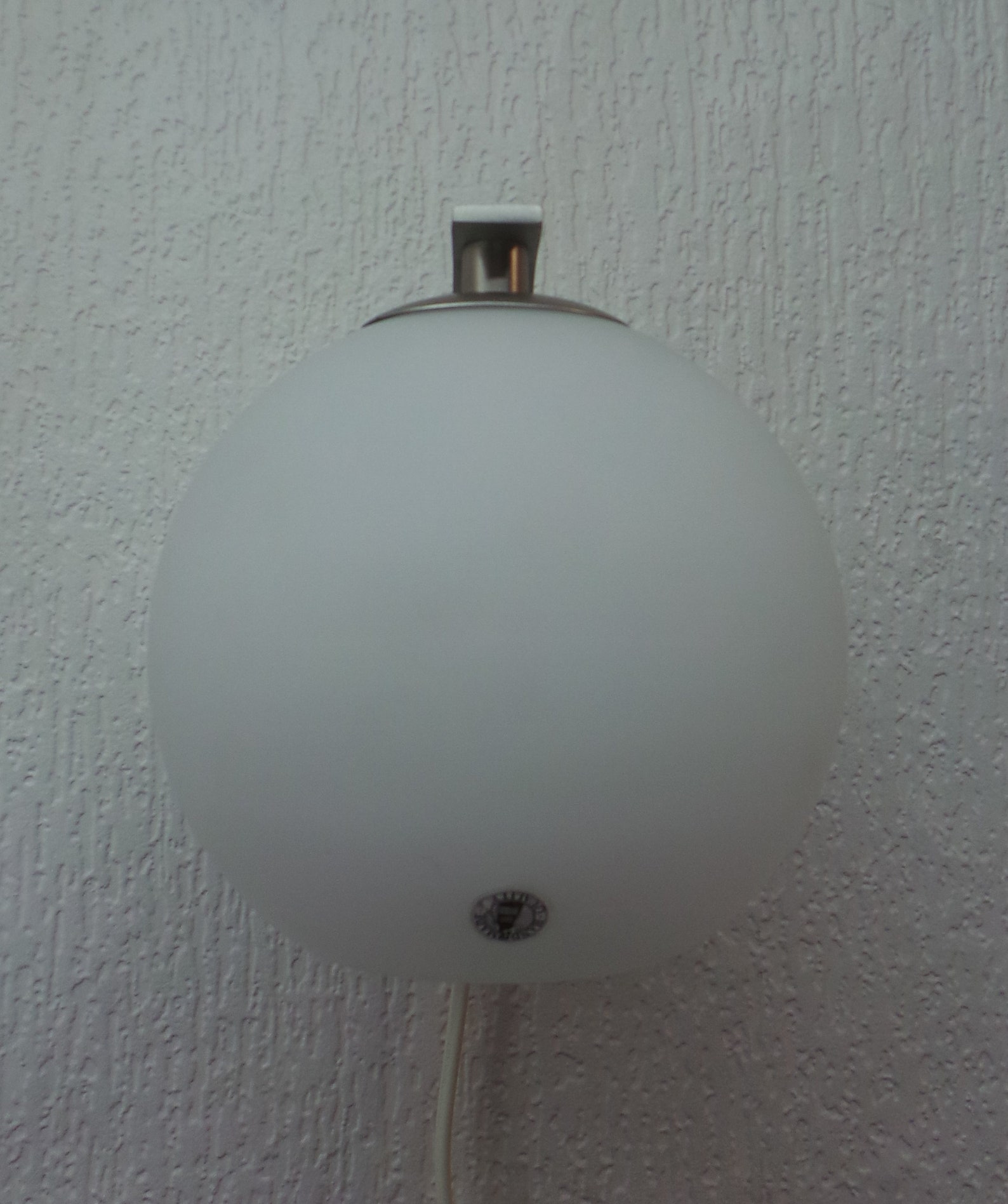 Vintage IKEA Globe Ball Wall Lights Sconces Pair of... Etsy