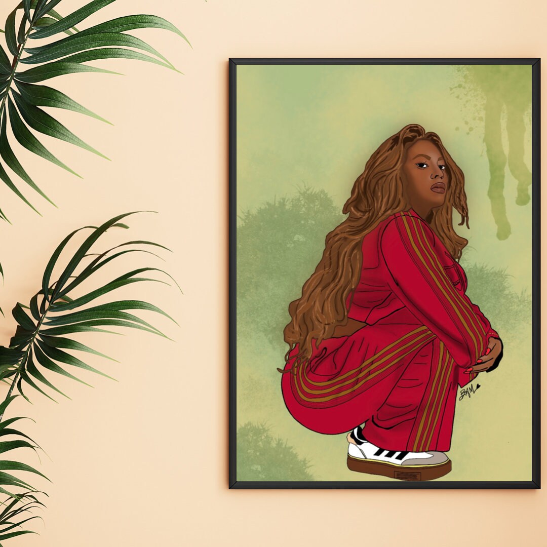 Beyonce Poster, Ivy Park, Beyonce Premium Matte Vertical Poster