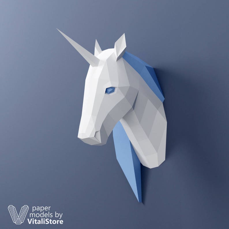 Paper Craft UnicornHorse
