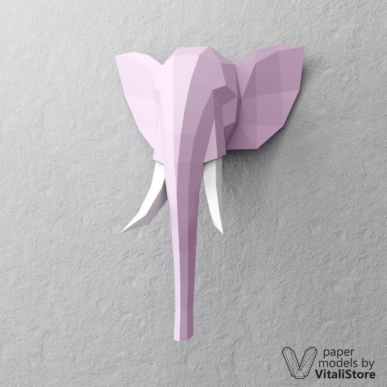 images Origami Paper Craft Elephant elephant trophy paper animals
