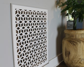 Magnetic Air intake Custom Decorative Vent - CUBES Design