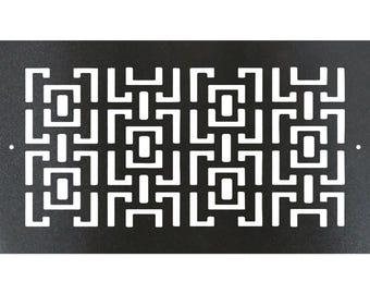 Floor vent - Metal 1/16" thick Oriental Design