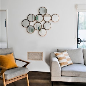 Wall and Ceiling register vents - 3D Circular Design