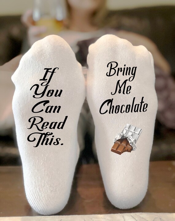 Wenn Du Das Lesen Kannst Socken