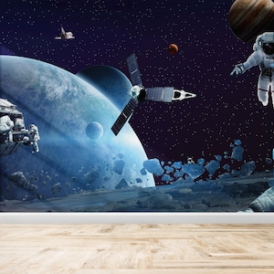 Carta da parati spaziale realistica