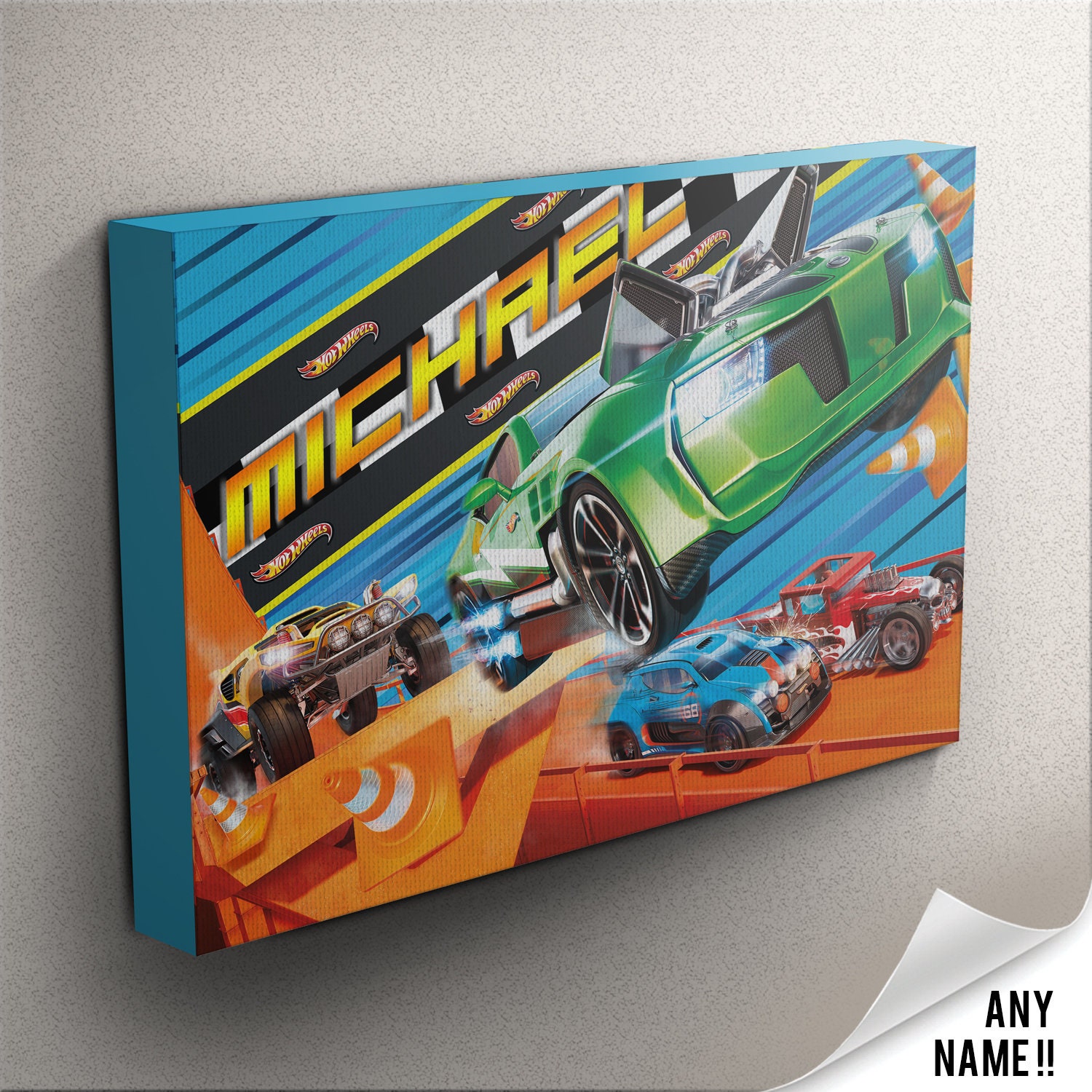 Name it mini Nmmdrewy Hotwheels Nreg SWE Pant Bru Sky