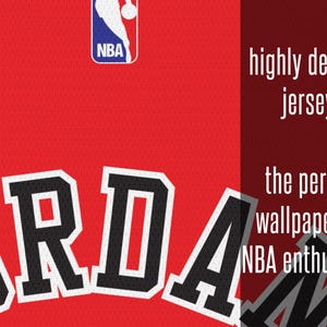 Basketball Jersey Wallpaper - Etsy