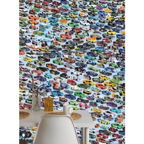 Hot Wheels Mosaic wallpaper