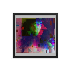 Kate Bush Portrait, Personal Wall Art, Famous, Iconic, Bespoke, Frame Prints, EXCLUSIVE Framed Art