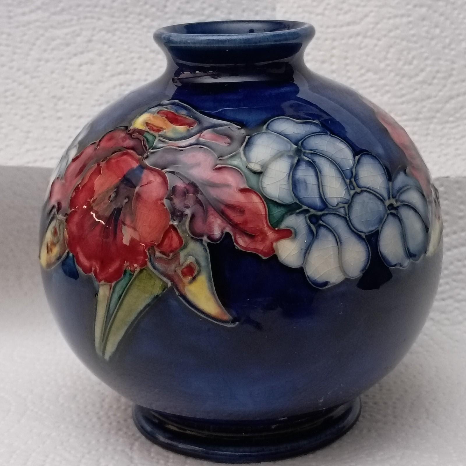 Blue Moorcroft Vase - Etsy - Page 2